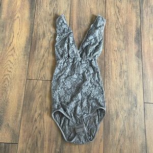 (2/$20) Magasin Lace Bodysuit